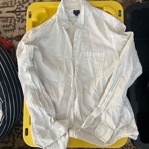 J. Crew White Men's Shirt